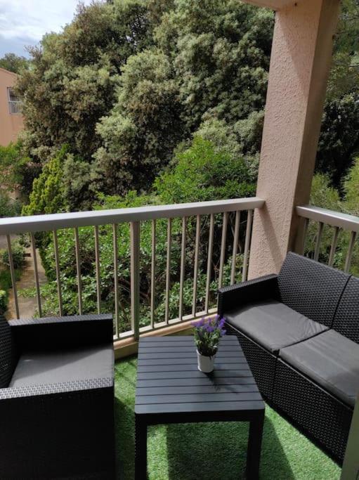 Charmant studio climatisé 24 m2 terrasse à 100m de la plage Saint-Mandrier-sur-Mer Exterior foto