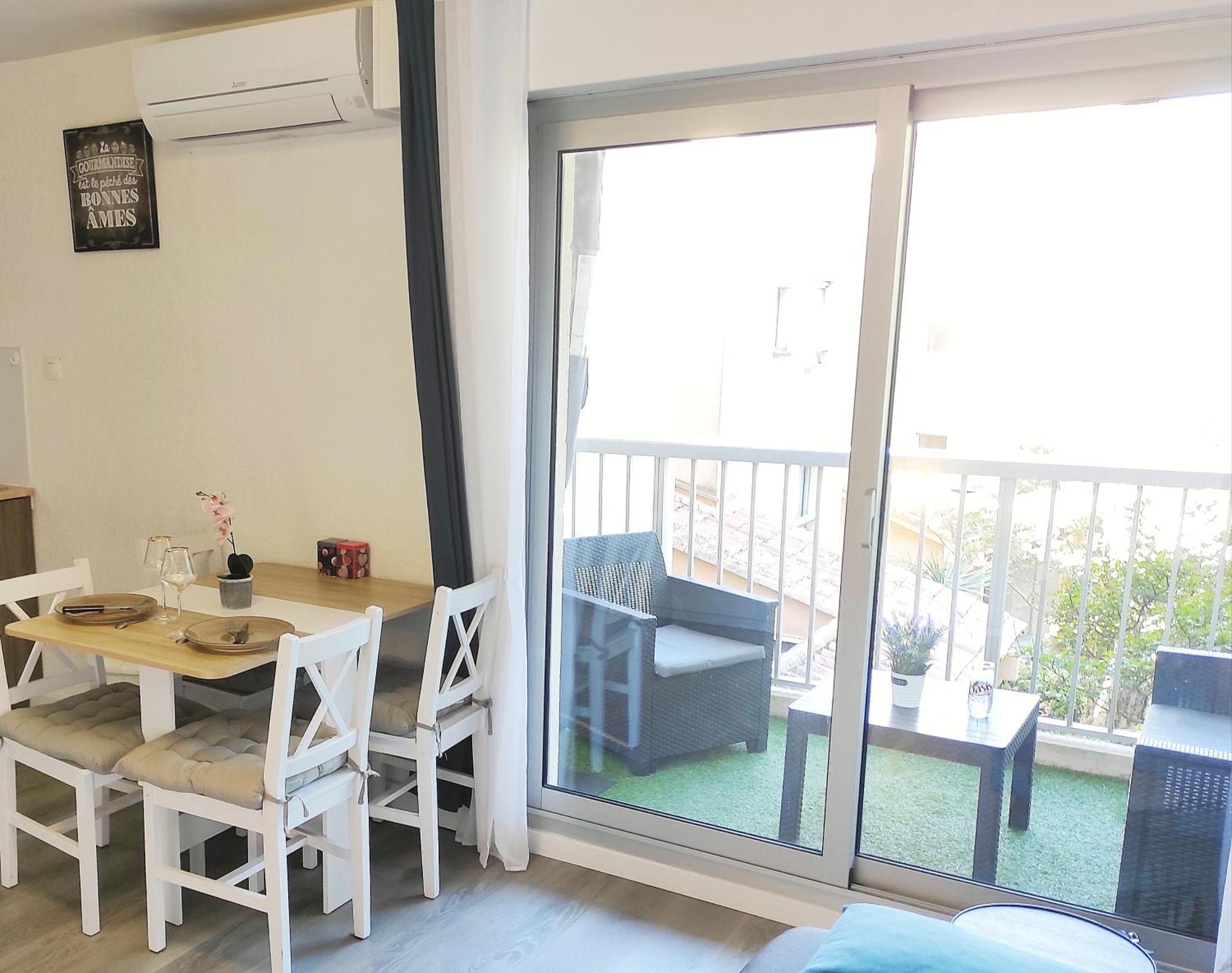 Charmant studio climatisé 24 m2 terrasse à 100m de la plage Saint-Mandrier-sur-Mer Exterior foto